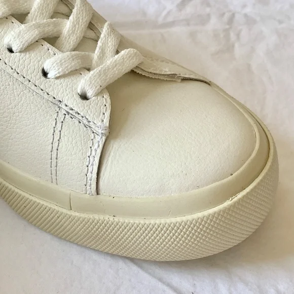VEJA Campo Leather Sneakers White Cognac US8 - Picture 12 of 15